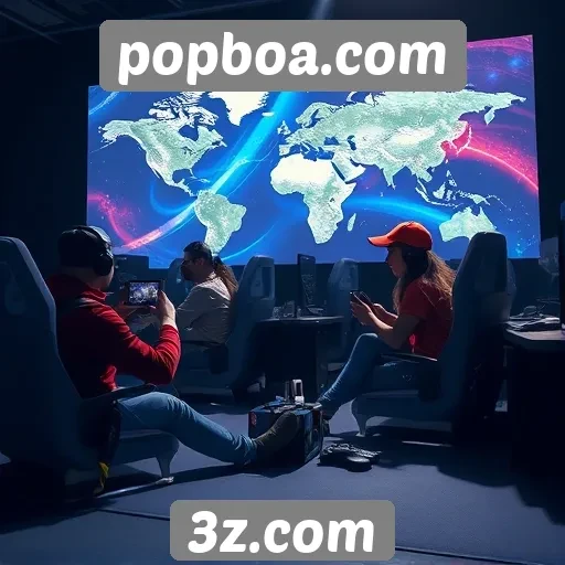 A comunidade de gamers em torno de Popboa.com