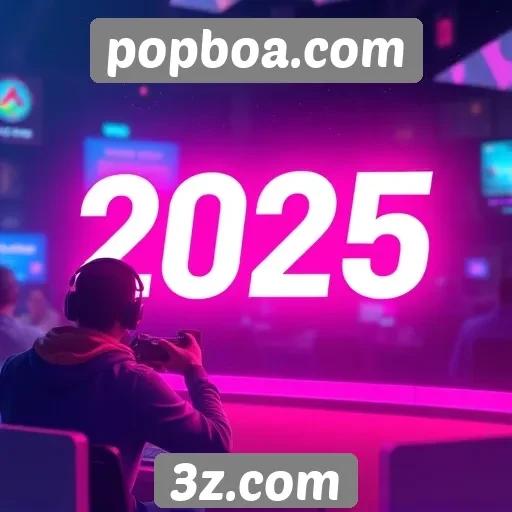 Tendências de jogos em 2025 segundo Popboa.com
