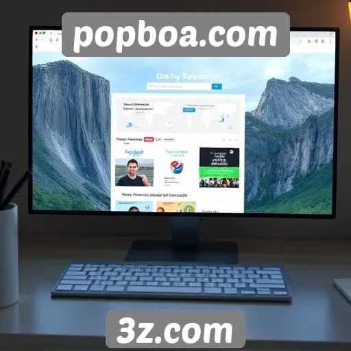 Novas funcionalidades do site popboa.com em destaque